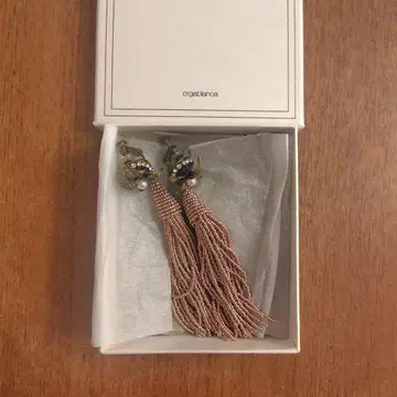 orgablanca 핑크 태슬 귀찌