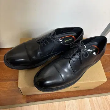 Mizuno 블랙 비즈니스 슈즈