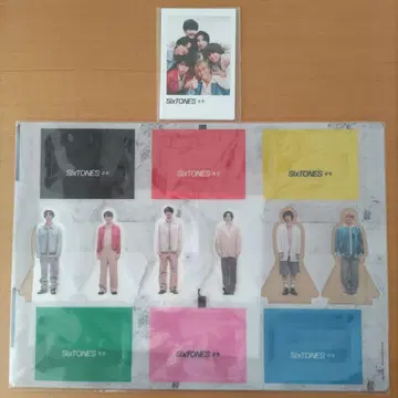 SixTONES CD 구매자 특전 세트