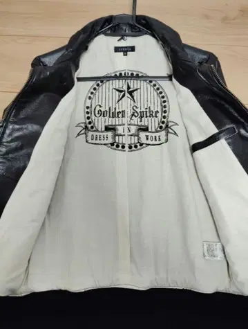 JUNMEN 준맨 블랙 가죽 자켓 M 사이즈