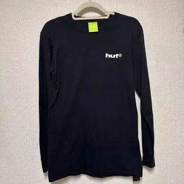huf 블랙 긴팔 티셔츠 여성용