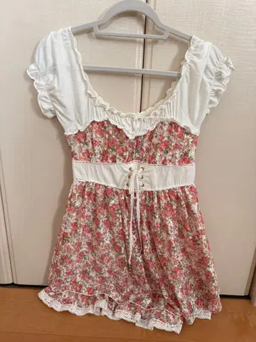 레어 LIZLISA 파워풀 꽃무늬 원피스