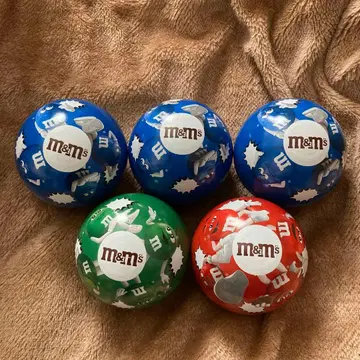 m&m's 초콜릿 초콜릿 통 3색 5개 세트