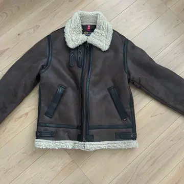 ALPH 무스탕 자켓 S 사이즈