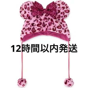 디즈니 레오파드 무늬 팬캡