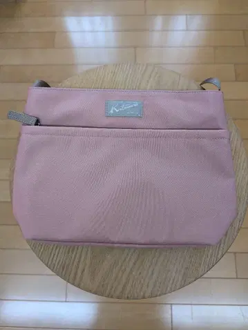 요코하마 모토마치 키타무라 숄더백 핑크/샌드 베이지 Kitamura