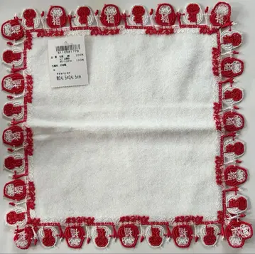 치카자와 레이스 손수건 달마