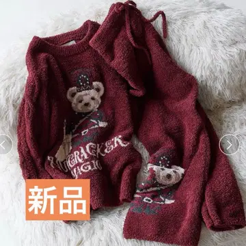 스나이델 홈 홀리데이 베어 롱 팬츠 셋업