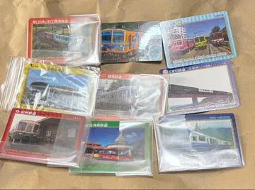 철 카드 세트 쿠마가와 철도 시즈오카 철도 시즈오카 철도