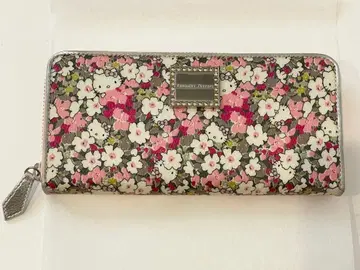 헬로키티 사만다 타바사 리버티 콜라보 꽃무늬 장지갑 레어