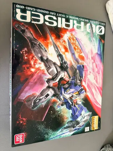 MG 00Raiser 더블오라이저 머리 부분만 조립