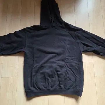 다크 그레이 후드 부착 후드티