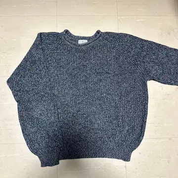 L.L.Bean 코튼 니트 스웨터 래글런 소매