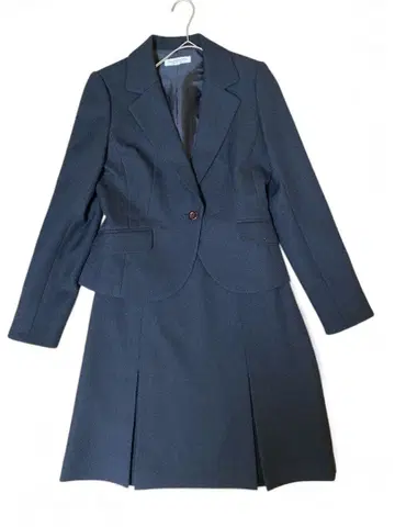 Come What May 네이비 스커트 수트 L 사이즈