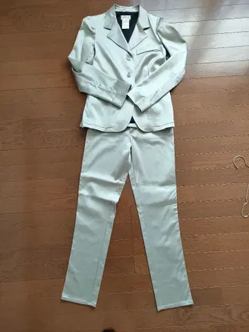 아네스베이 팬츠 수트 셋업 실버 그레이 S~M