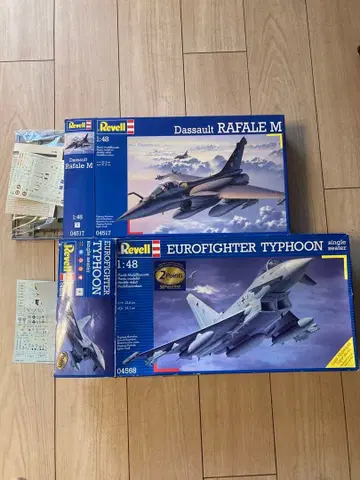 Revell 1:48 다쏘 라팔 M & 유로파이터