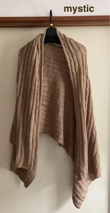 미스틱 머플러 브라운 귀여운 따뜻한 겨울