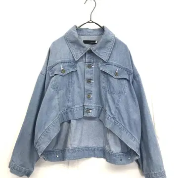 nunuforme : 크롭 데님 자켓