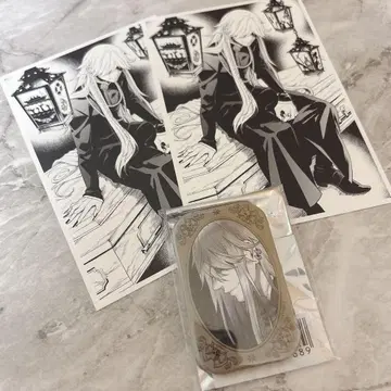 [ 즉시 구매 ] 장의사 캔뱃지 엽서