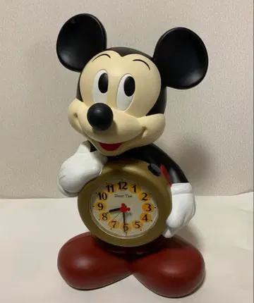 미키마우스 탁상시계 대형