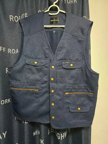 인피니티 MAX 남성용 작업옷 베스트 3L 네이비 컬러