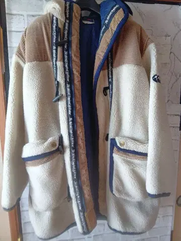 Canterbury 플리스 자켓 XL 크림 베이지