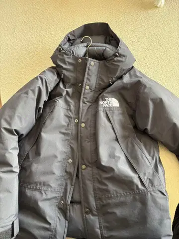 THE NORTH FACE 블랙 다운 자켓 XL