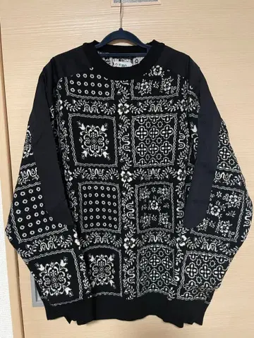 항상 품절 페이즐리 풀오버