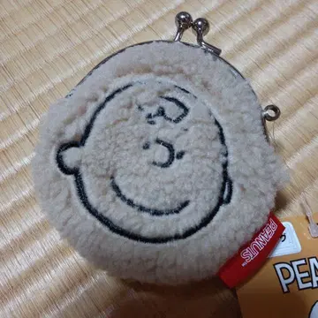 PEANUTS 찰리 브라운 보아 코인 케이스 복주머니