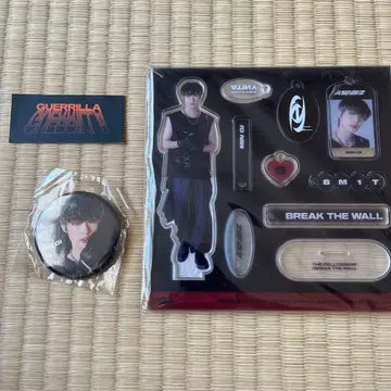 mingi ATEEZ 민기 아크릴 스탠드 키링 캔뱃지