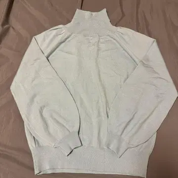 새상품 dix-sept 니트 터틀넥 스웨터 울 혼방