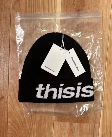 thisisneverthat 블랙 비니