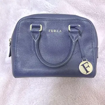 FURLA 엘레나 미니 블루 핸드백