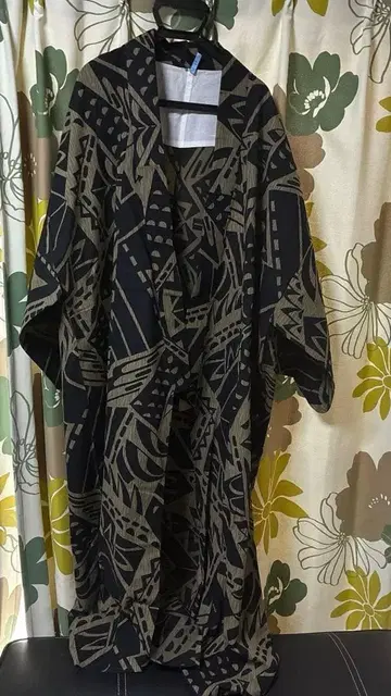 간사이 기하학 패턴 유카타 기장 145cm