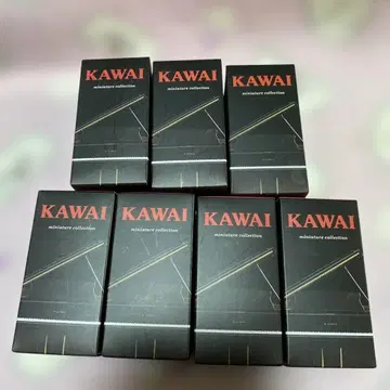 KAWAI 미니어처 컬렉션 7상자 세트