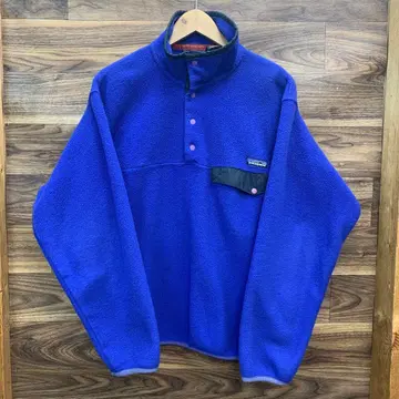 중고 patagonia Synchilla Snap-T 블루