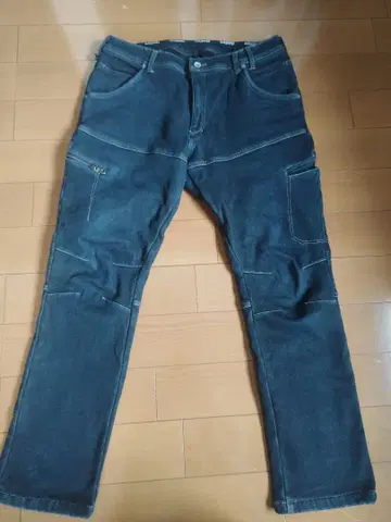 남성용 데님 속기모 인디고 3L