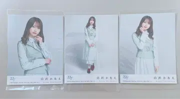 22/7 시라사와 카나에 트레이딩 카드 3장 세트 나나니지