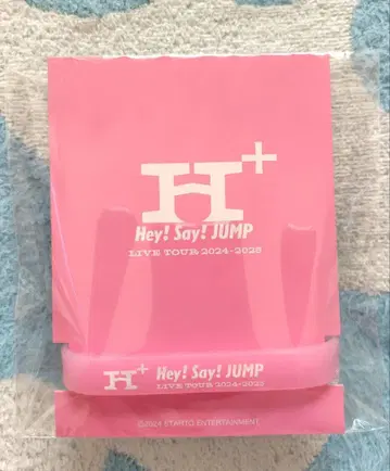 Hey! Say! JUMP H+ 핑크 치넨 유리 러버 밴드