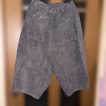 그레이 코듀로이 사루엘 팬츠