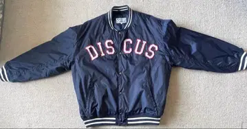 DISCUS 블루종 M 네이비 자수