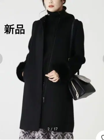 [ 새상품 ] 아쉬 더플 코트 후드 부착 코트