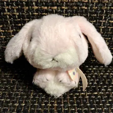 축 늘어진 귀 토끼 핑크 롭이어 봉제 인형 마스코트 시나다