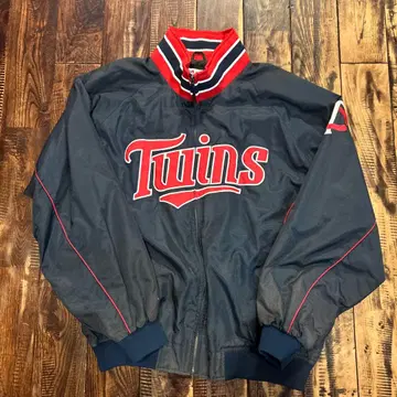 90s majestic major twins 나일론 자켓