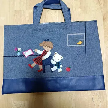 파밀리아 familiar 데님 백 데님 토트