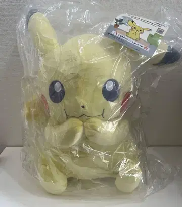 포켓몬 컬렉션 복권 A상 피카츄 봉제 인형 특대형 Xmas