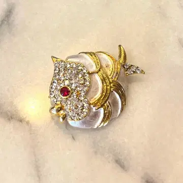 반짝반짝 물고기 브로치