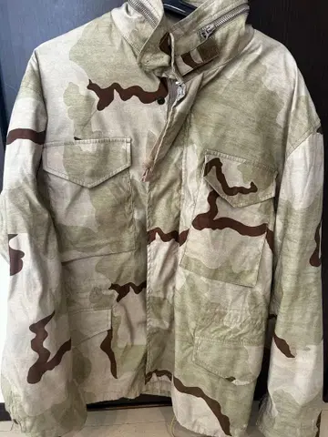 BEAMS 카모플라쥬 밀리터리 자켓 M