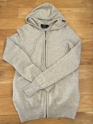 캐시미어 100% 후드티