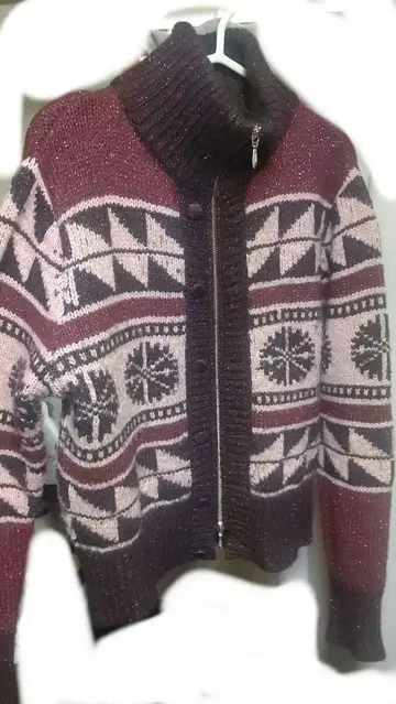 22AW MASU ZIP-UPTWINKLECOWICHAN 가디건